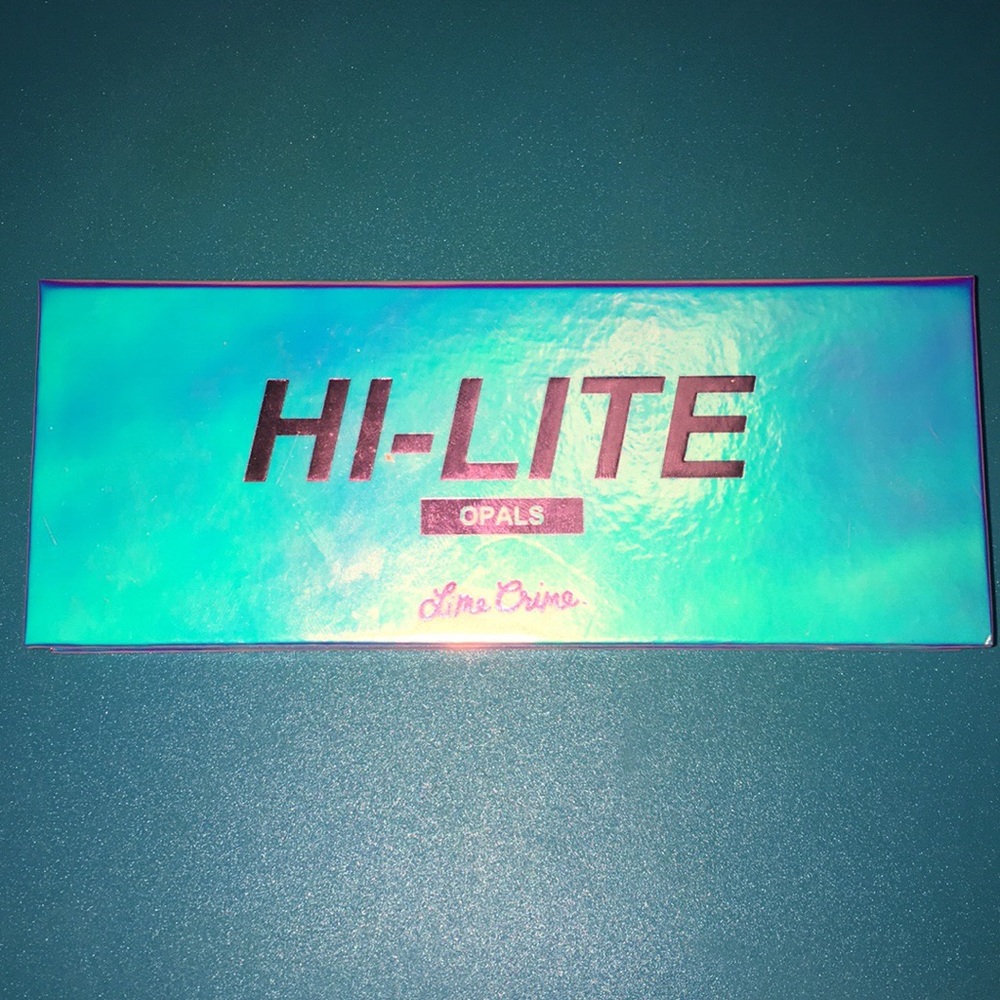 hi lite (highlight)  kit from limecrime in opal